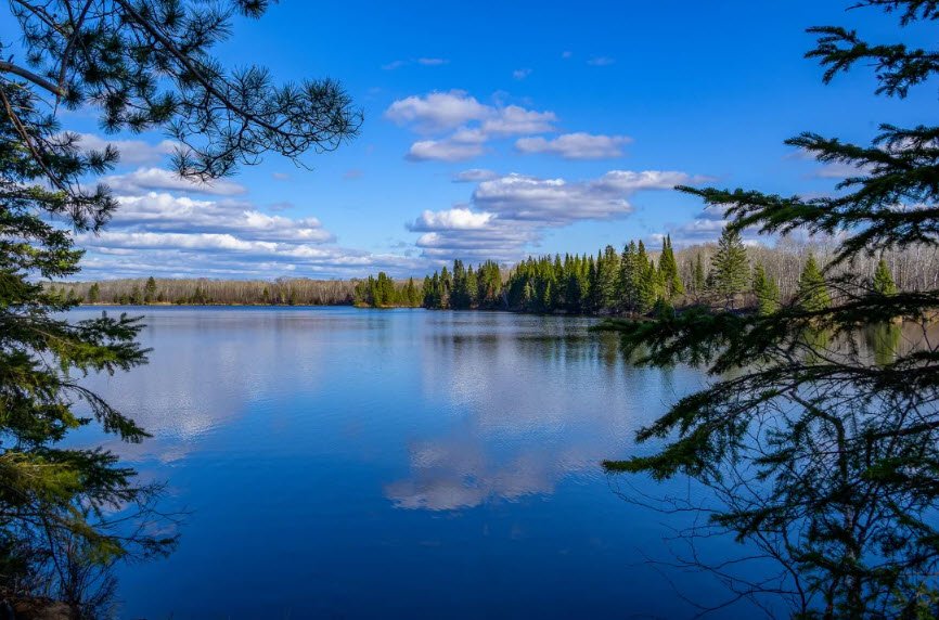 Hayes Lake State Park, Minnesota, USA